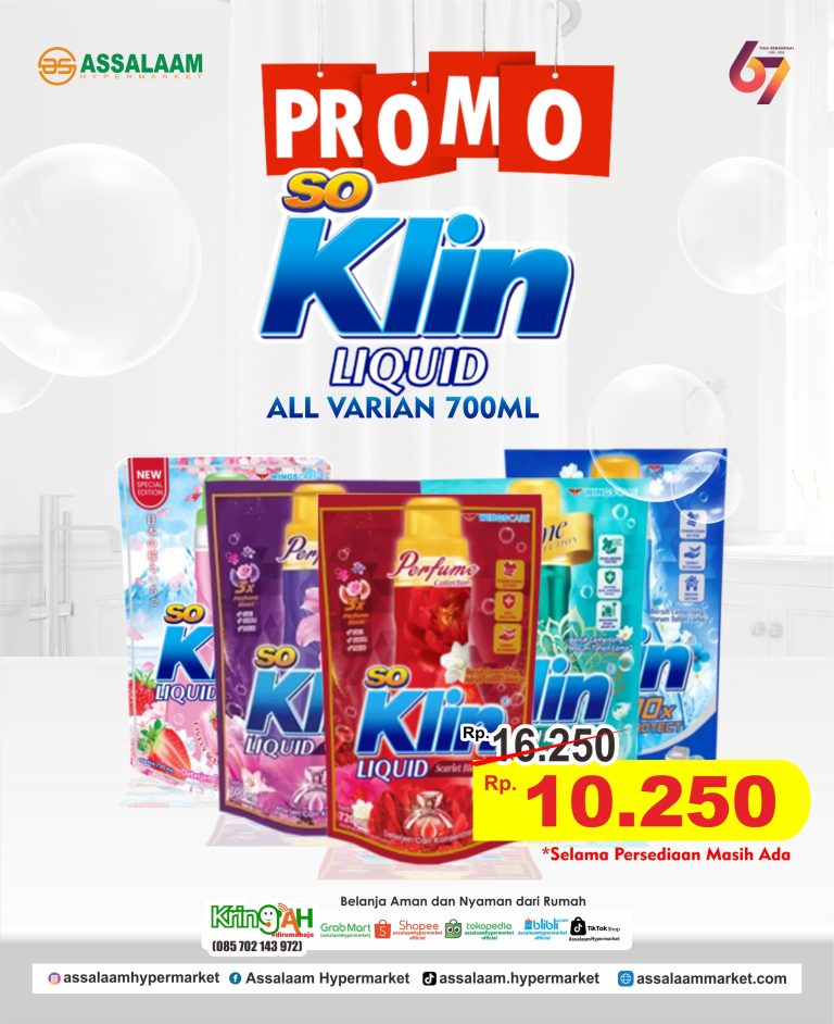 PROMO MURAH SOKLIN